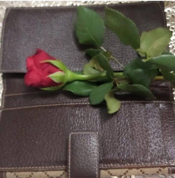 Gucci Brown Monogram Wallet - Picture 12 of 13